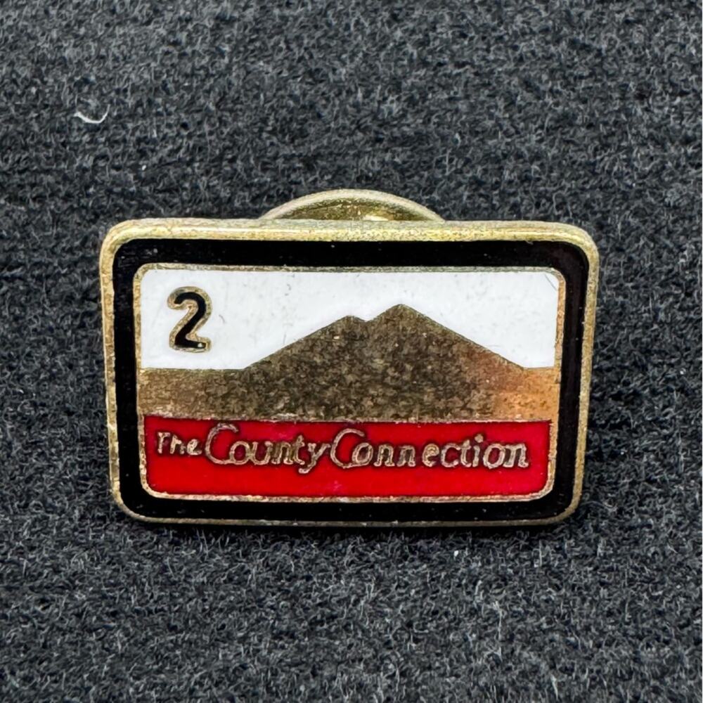 The County Connection Contra Costa Bus Transit Safety 2 Year Lapel Pin Pinback